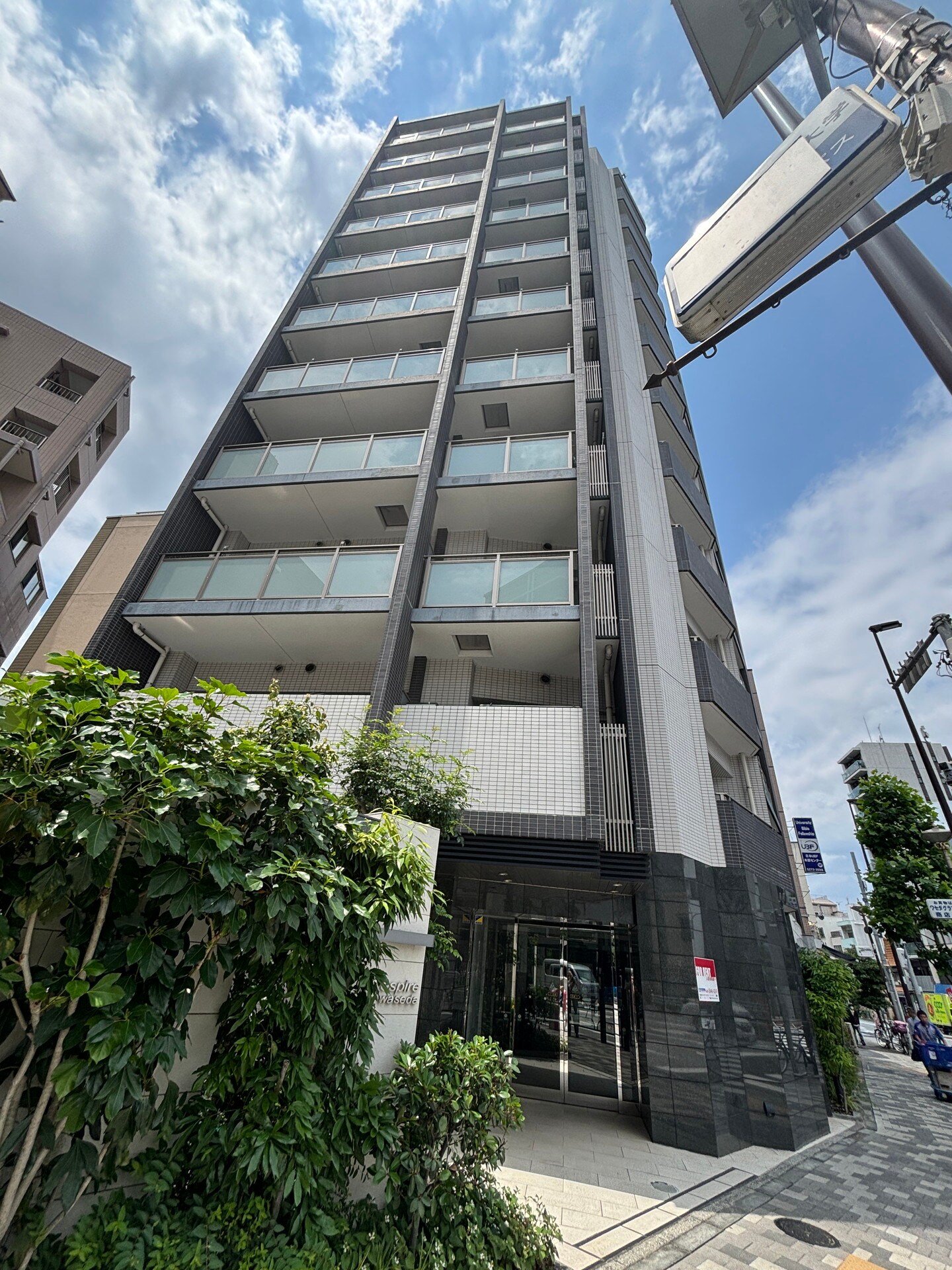 レスピール早稲田の物件外観写真