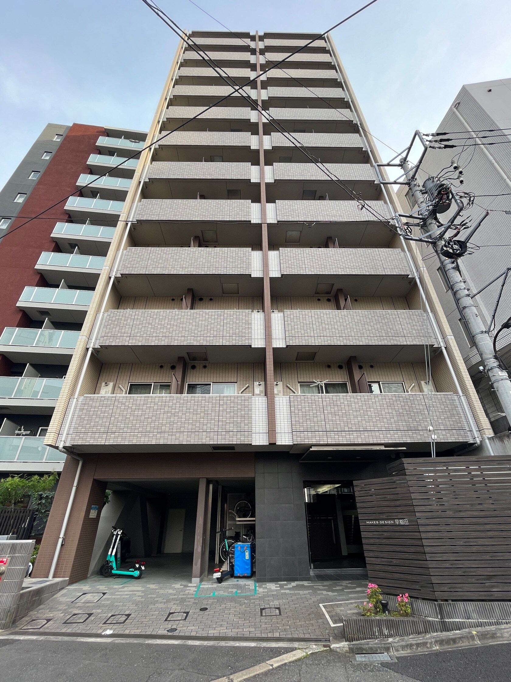 メイクスデザイン早稲田の物件外観写真