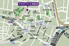 プラウドフラット神楽坂の物件内観写真