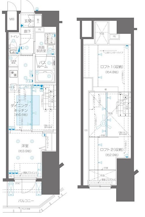 ズーム新宿御苑前（ZOOM新宿御苑前）の物件間取画像