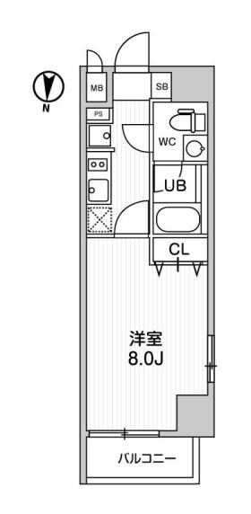 レオーネ南千住IIの物件間取画像