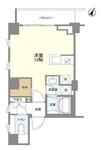 コスモリード市ヶ谷払方町の物件間取画像