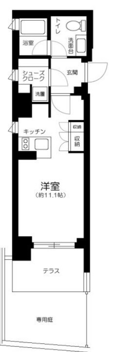 カーサスプレンディッド小石川の物件間取画像