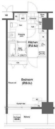 アーバネックス市谷柳町の物件間取画像