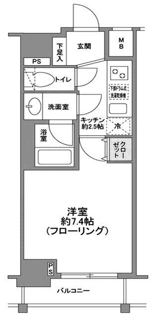 グランスイートTOKYOマークス（グランスイート東京マークスの物件間取画像