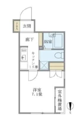 ＣＬＡＰ市谷柳町の物件間取画像