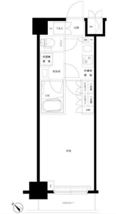 ルーブル住吉弐番館の物件間取画像