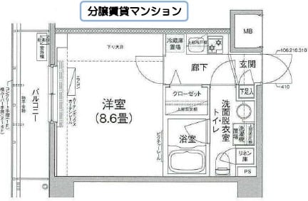 ティモーネプレミアム押上イーストの物件間取画像