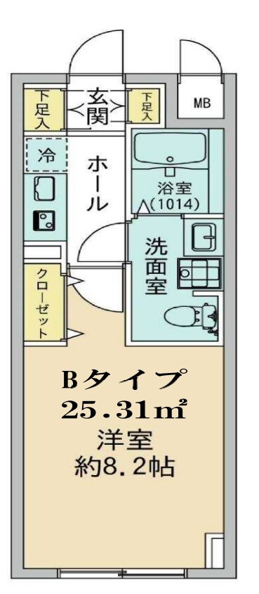 コンポジット亀戸イーストの物件間取画像