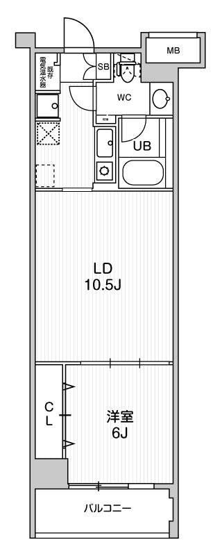 六本木デュープレックスエムズの物件間取画像