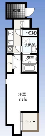 ダブルゲートタワー（W-gates Tower）の物件間取画像