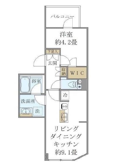 コンポジット高輪（COMPOSITE高輪）の物件間取画像