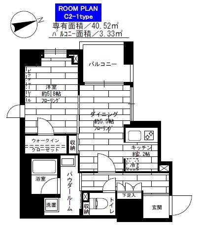 ステージグランデ蔵前の物件間取画像