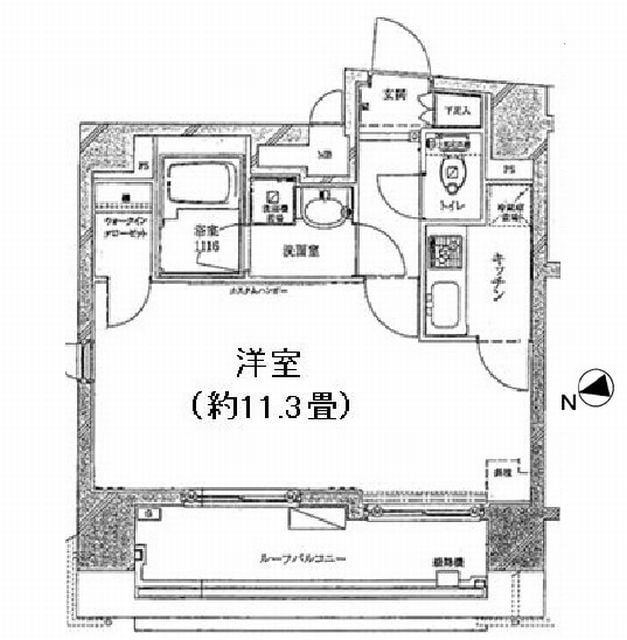 パレステュディオ文京湯島ドルチェの物件間取画像