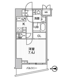 グランド神楽坂の物件間取画像