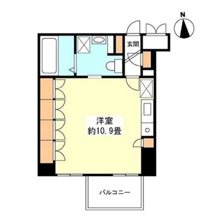 グランカーサ新宿御苑の物件間取画像