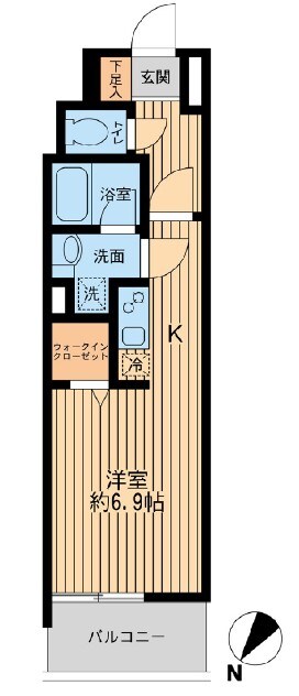 日本橋ファーストレジデンスの物件間取画像