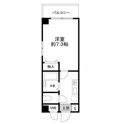 エクセレント新橋の物件間取画像