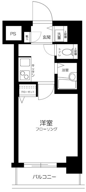 スカイコート東陽町EASTの物件間取画像