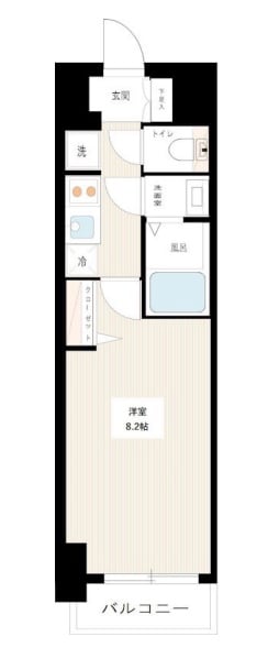 マキシヴ西大島（MAXIV西大島）の物件間取画像