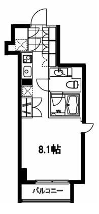 フレンシア麻布十番サウスの物件間取画像