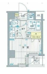 フォレシティ六本木の物件間取画像