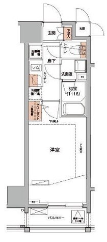 ハーモニーレジデンス錦糸町#001　の物件間取画像