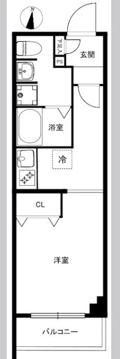 クレアルプレミア目黒（CREAL premier目黒）の物件間取画像