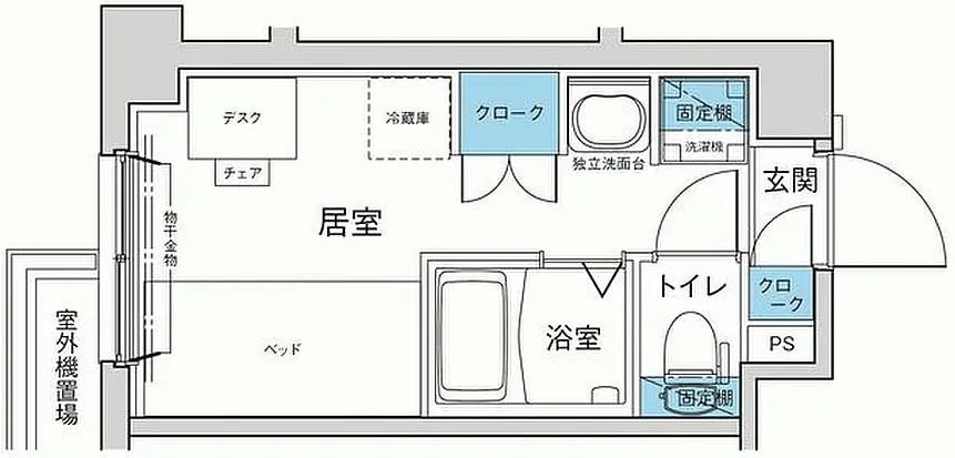 キャンバスヴィレッジ元住吉の物件間取画像