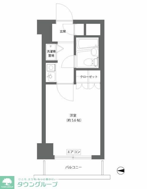 藤和シティコープ大倉山駅前の物件間取画像