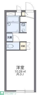 レオパレス大倉山９８の物件間取画像