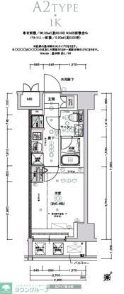 クレストタップ新横浜の物件間取画像