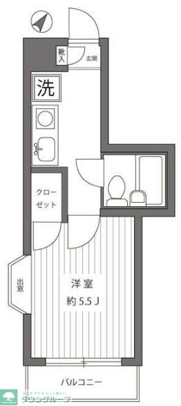 ネオハウス日吉の物件間取画像