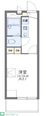 レオパレスサンヴィレッジ１５の物件間取画像