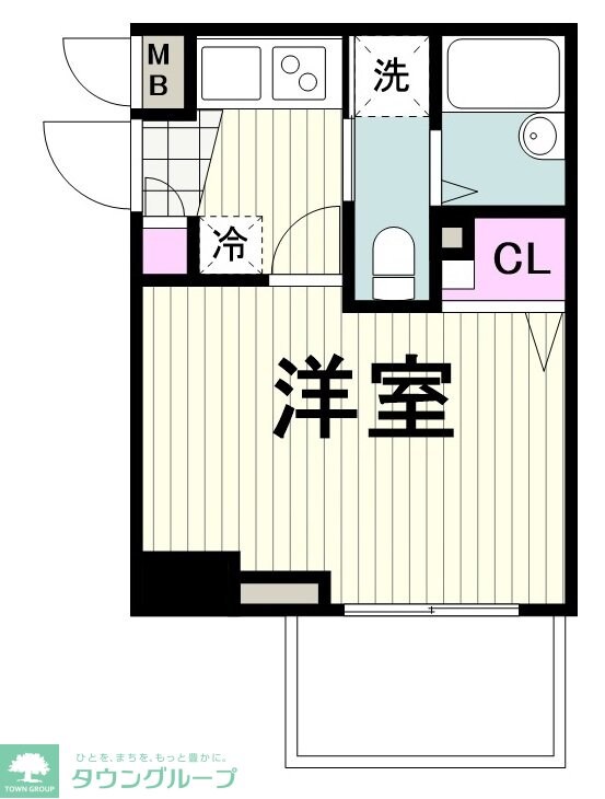 トーシンフェニックス新横濱イクシールの物件間取画像