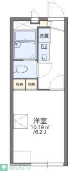 レオパレスグリーンステージの物件間取画像