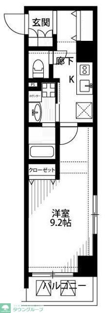 ジーコンフォートウエスト新横浜の物件間取画像