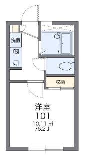 レオパレスチェリーの物件間取画像