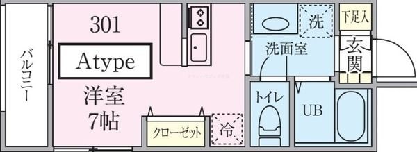 TK　LEA　HOUSEの物件間取画像