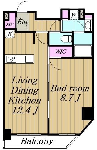 S-RESIDENCE駒込六義園の物件間取画像