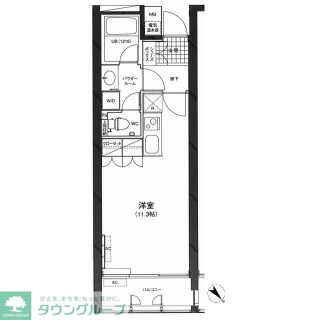 カーサ・デル・ソル小石川の物件間取画像