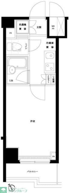 ルーブル南池袋の物件間取画像