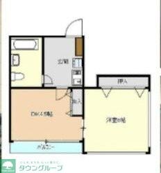 巣鴨陽光ハイツの物件間取画像