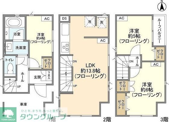 Ｋｏｌｅｔ武蔵浦和の物件間取画像