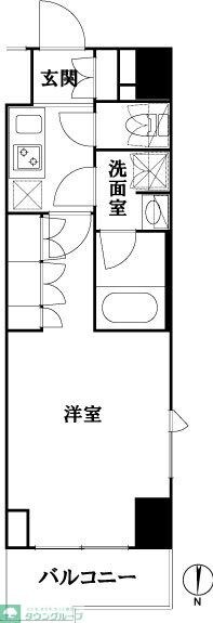 ルーブル池袋弐番館の物件間取画像