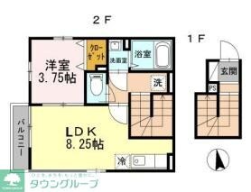 マミハイムの物件間取画像