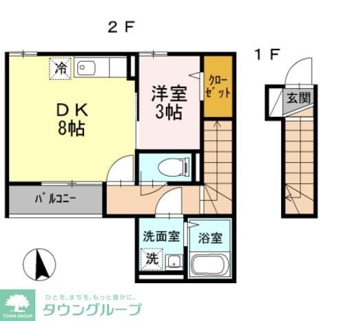 マミハイムの物件間取画像