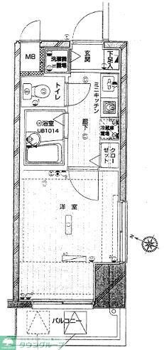 菱和パレス音羽の物件間取画像