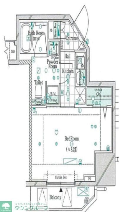 ガリシア大塚southの物件間取画像