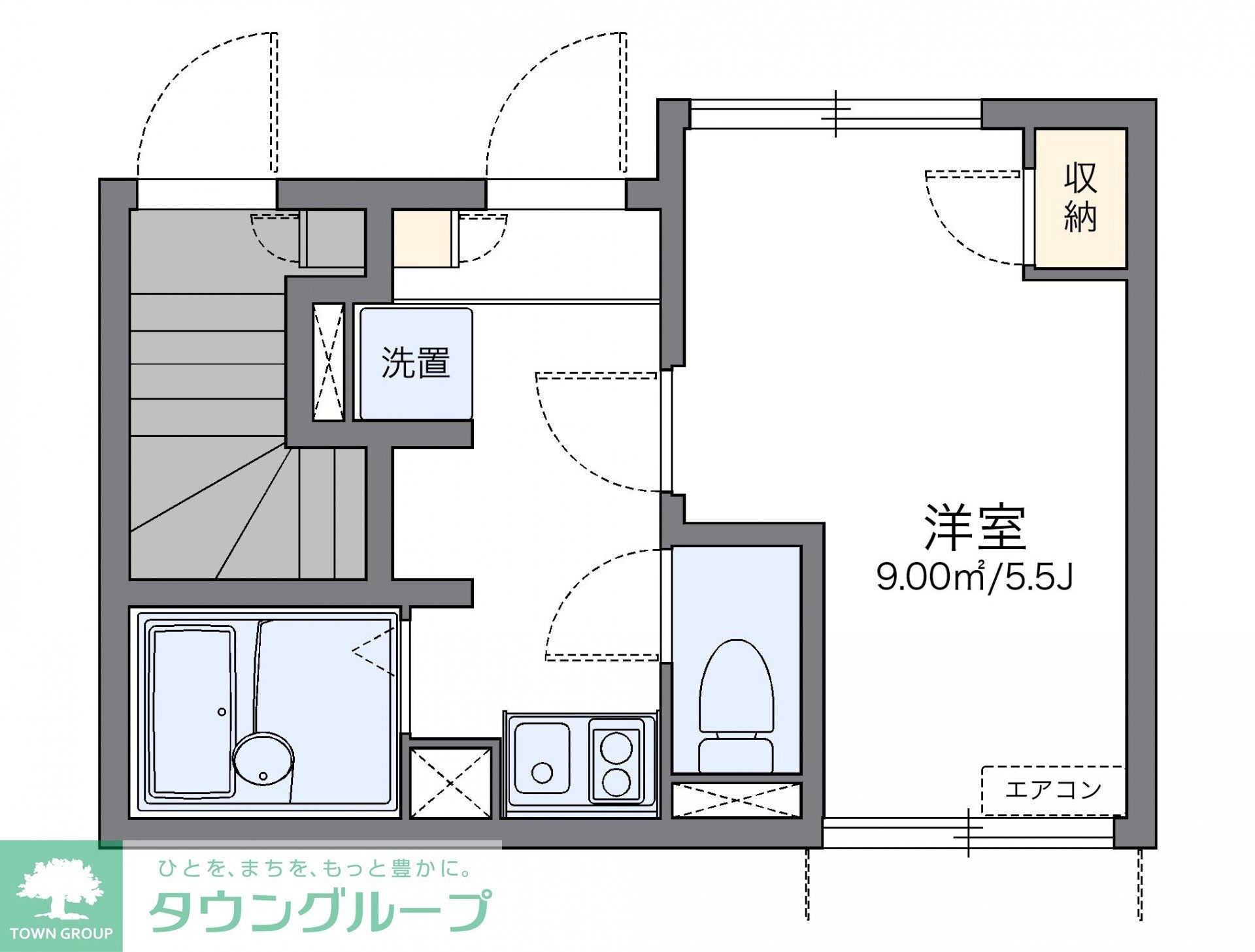 レオネクストシエロ長崎の物件間取画像